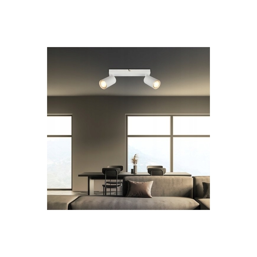 Briloner 2172-026 - Точково осветително тяло SPOT 2xGU10/9W/230V бяло