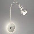 Briloner 2178012 - LED Гъвкав аплик 1xE14/10W/230V + LED/3W матов хром