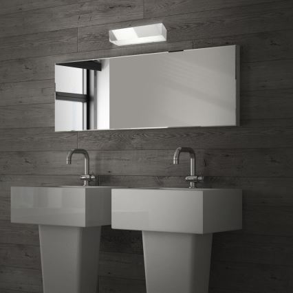 Briloner 2204-018 - LED Екстериорен аплик LED/8W/230V IP44 лъскав хром