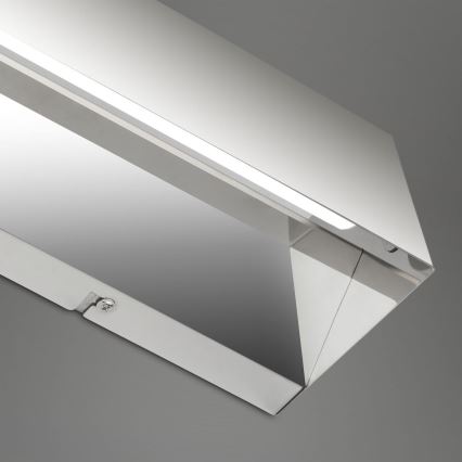 Briloner 2204-018 - LED Екстериорен аплик LED/8W/230V IP44 лъскав хром