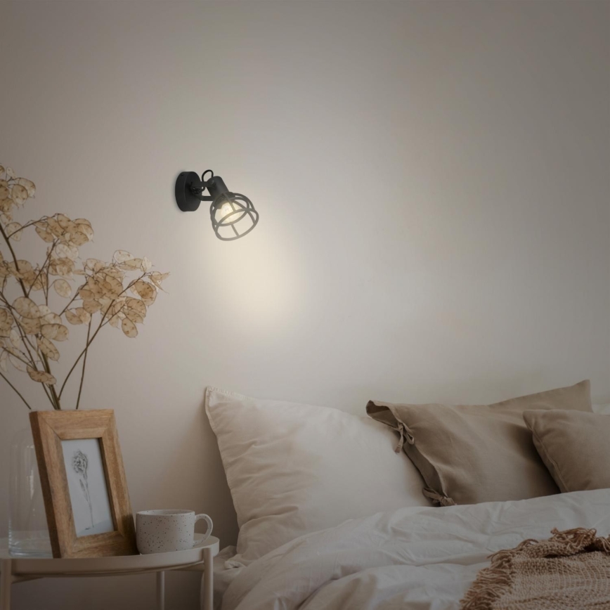 Briloner 2669-015 - Спот аплик RETRO 1xE14/25W/230V черен