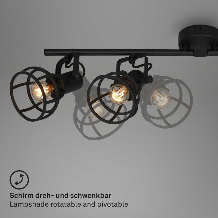 Briloner 2669-045 - Спот RETRO 4xE14/25W/230V