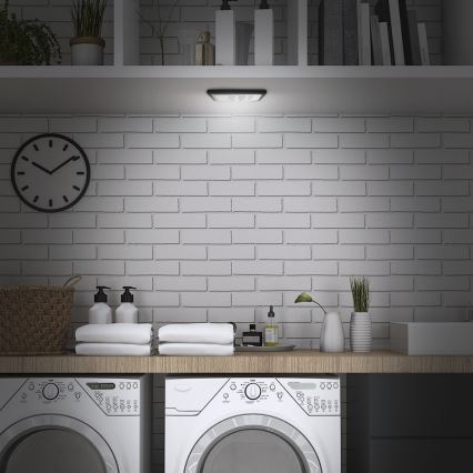 Briloner 2689-035 - LED Осветление за ориентация чрез докосване LERO LED/0,18W/3xAAA черен