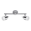 Briloner 2733-028 - LED баня точково осветително тяло SPLASH 2xLED/4W/230V IP44