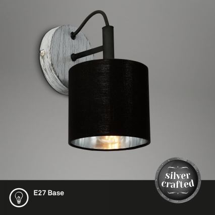 Briloner 2737-014 - Аплик SILVER CRAFTED 1xE14/25W/230V