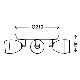 Briloner 2745-038 - LED Таванна Точково осветително тяло GO 3xLED/3W/230V