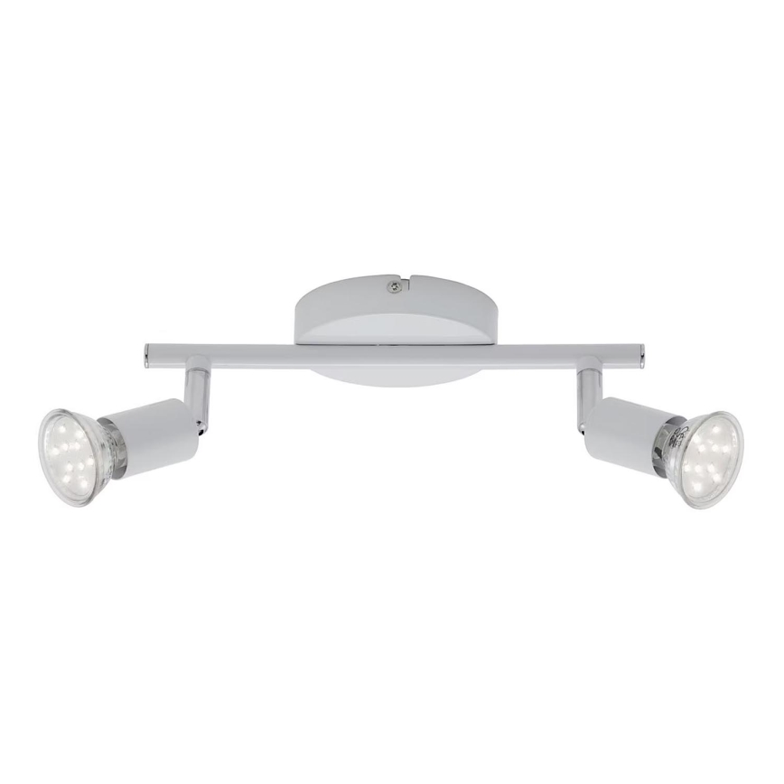 Briloner 2767-026 - LED Спот 2xGU10/6W/230V бял