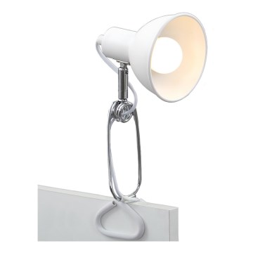 Briloner 2790-016 - Лампа с щипка FIX 1xE14/8W/230V бял