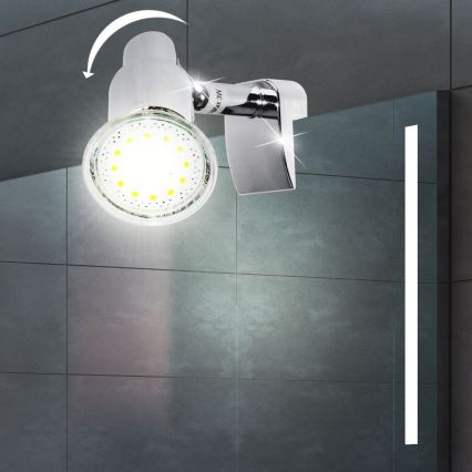 Briloner 2792-018 - LED Лампа за огледало SPLASH 1xGU10/3W/230V