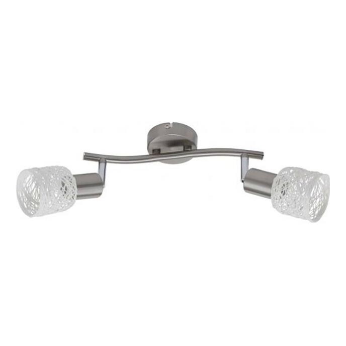 Briloner 2826-022 - Спот SPOT 2xE14/6W/230V матов хром