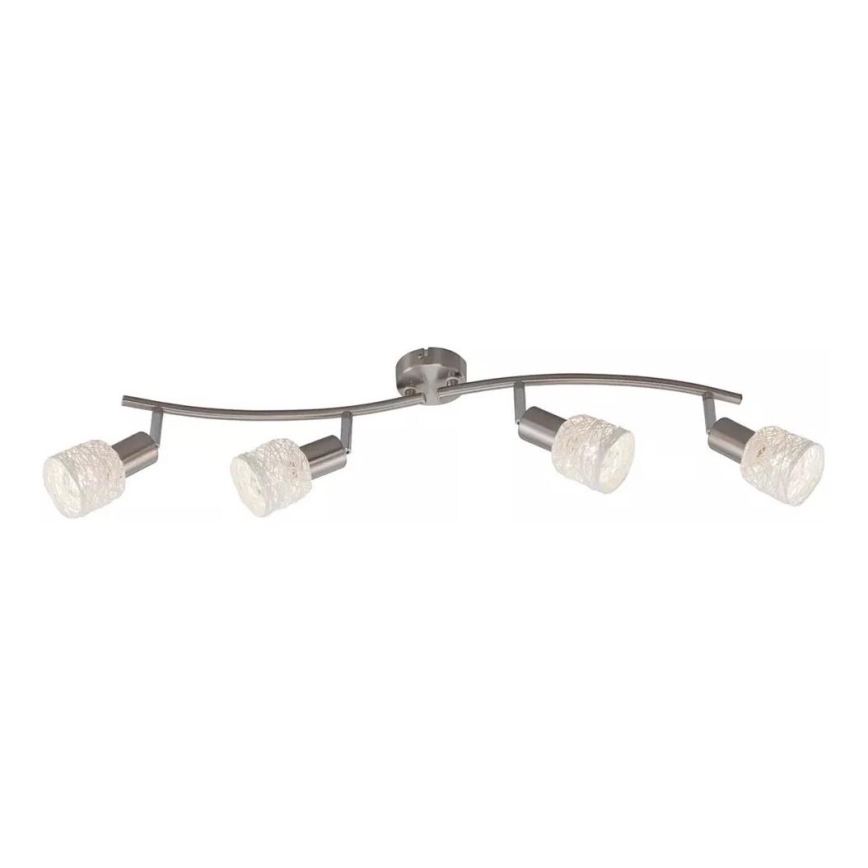 Briloner 2826-042 - Спот SPOT 4xE14/6W/230V матов хром