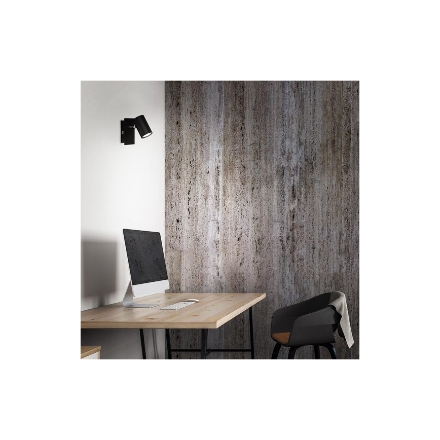 Briloner 2857-015 - Спот аплик SPOT 1xGU10/40W/230V черен