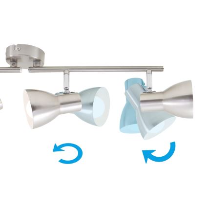 Briloner 2860-042 - Спот 4xE14/25W/230V