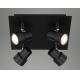 Briloner 2861-045 - LED Спот SPOT 4xGU10/5W/230V черен