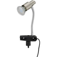 Briloner 2877-012P - LED Настолна лампа с щипка SIMPLE 1xGU10/3W/230V