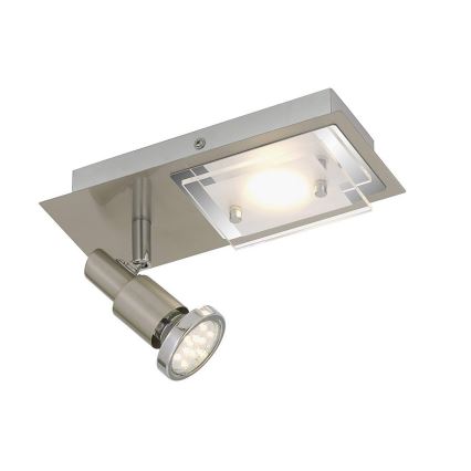 Briloner 2879-022 - LED Лампа за таван COMBINATA 1xGU10/3W + LED/5W/230V