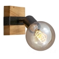 Briloner 2900-011 - Спот аплик WOOD BASIC 1xE27/25W/230V