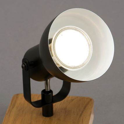 Briloner 2902-015 - Спот SPOT 1xGU10/35W/230V каучуково дърво