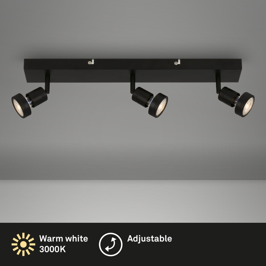Briloner 2926-035 - LED точково осветително тяло 3xGU10/4,9W/230V