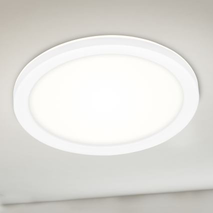 Briloner 3008-016 - LED Лампа LED/8W/230V Ø 21 см бели IP44