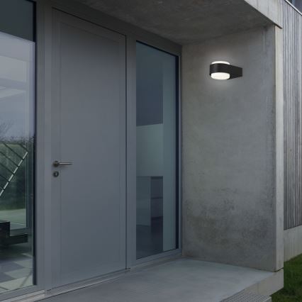 Briloner 3035-015 - LED Екстериорен аплик HANAU LED/6,5W/230V IP44 черен