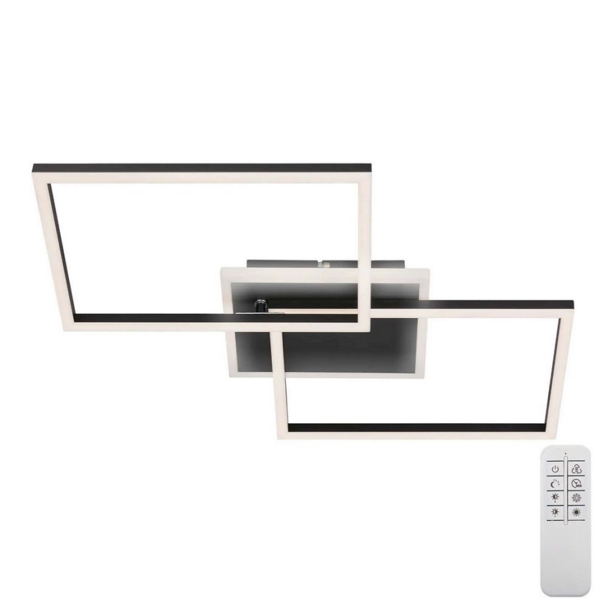 Briloner 3049-015 - LED Димируем плафон FRAME LED/40W/230V + дистанционно управление