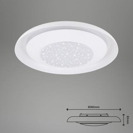 Briloner 3066-016 - LED Плафон STARRY SKY LED/12W/230V