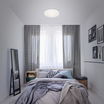 Briloner 3071-016 - LED Плафониера RUNA LED/24W/230V 4000K Ø 38 см бял