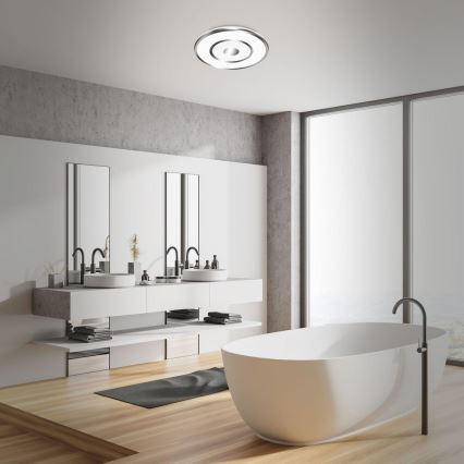 Briloner 3083-018 - LED Димируем плафон за баня COOL&COSY LED/24W/230V IP44