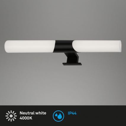 Briloner 3113-115 - LED Лампа за огледало в баня LED/12W/230V IP44 47 см черен