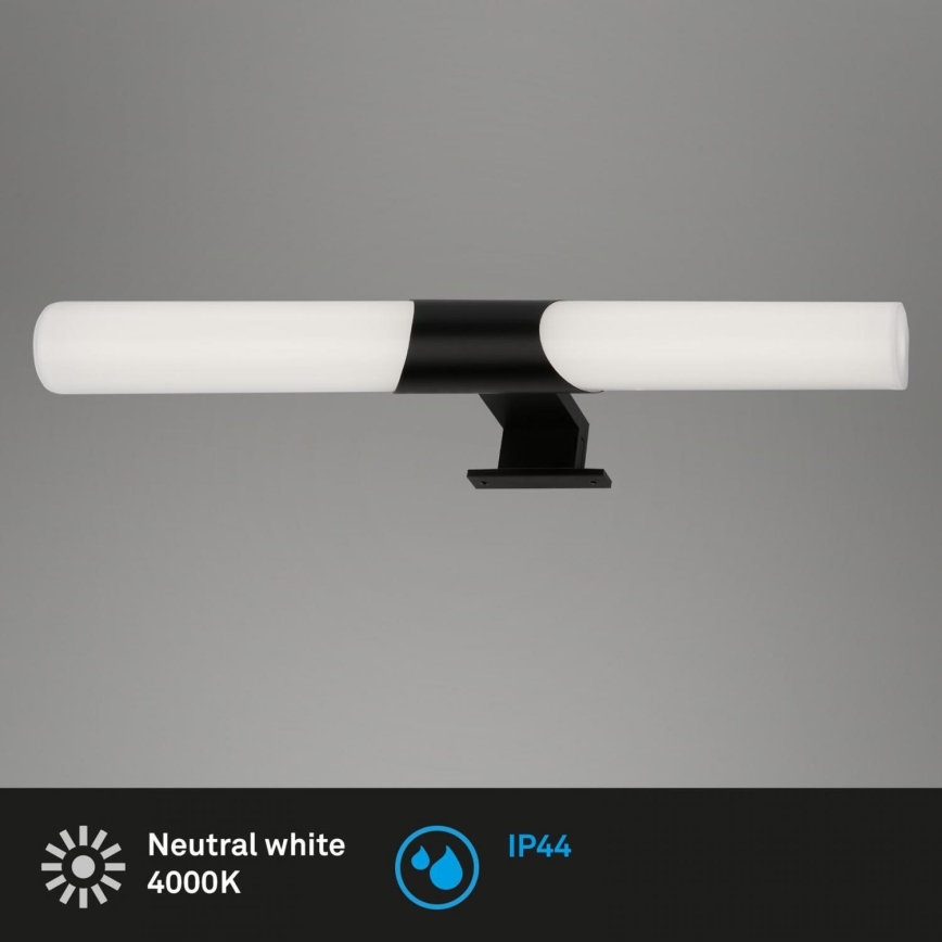 Briloner 3113-115 - LED Лампа за огледало в баня LED/12W/230V IP44 47 см черен
