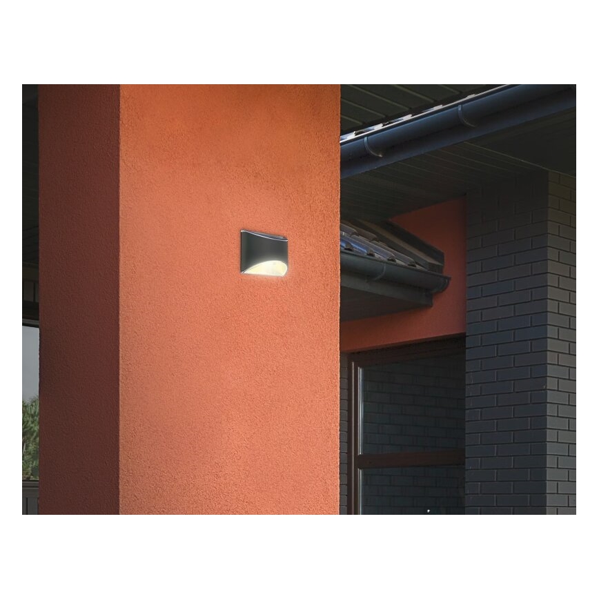 Briloner 3133015 - LED Соларен аплик LED/2W/3,7V IP44 3000K