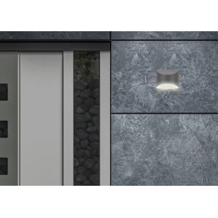 Briloner 3133015 - LED Соларен аплик LED/2W/3,7V IP44 3000K