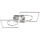 Briloner 3135-018 - LED Димируем плафон FRAME LED/43,8W/230V 3000K