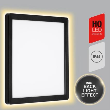 Briloner 313505TF - LED Екстериорен аплик LED/15W/230V IP44 4000K черен