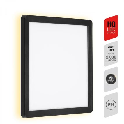 Briloner 313505TF - LED Екстериорен аплик LED/15W/230V IP44 4000K черен
