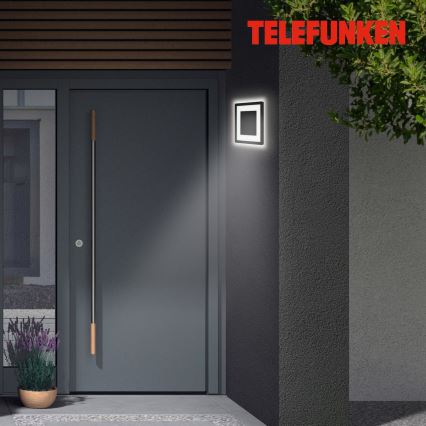 Briloner 315905TF - LED Екстериорен аплик LED/15W/230V IP44 4000K черен