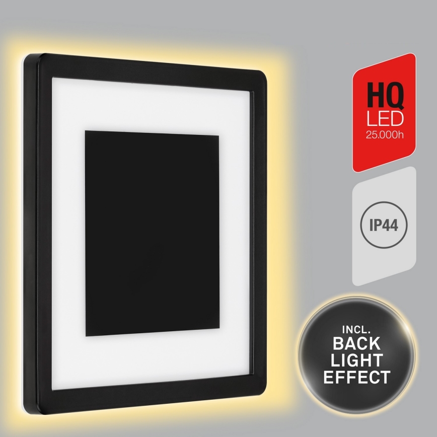 Briloner 315905TF - LED Екстериорен аплик LED/15W/230V IP44 4000K черен