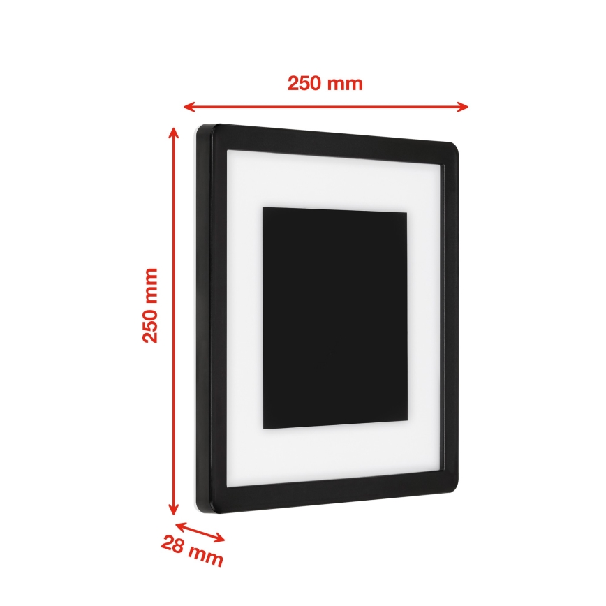 Briloner 315905TF - LED Екстериорен аплик LED/15W/230V IP44 4000K черен