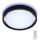 Briloner 3227-015 - LED RGB Димируем плафон със сензор TALENA LED/24W/230V черен + дистанционно управление