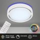 Briloner 3227-016 - LED RGB Димируема лампа със сензор TALENA LED/24W/230V бял + дистанционно управление