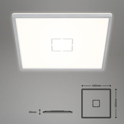 Briloner 3393-014 - LED Лампа FREE LED/22W/230V 42x42 cм