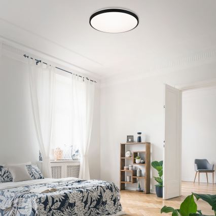 Briloner 3430-015 - LED Димируем плафон MANNY LED/48W/230V + дистанционно управление