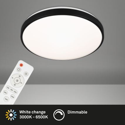 Briloner 3430-015 - LED Димируем плафон MANNY LED/48W/230V + дистанционно управление