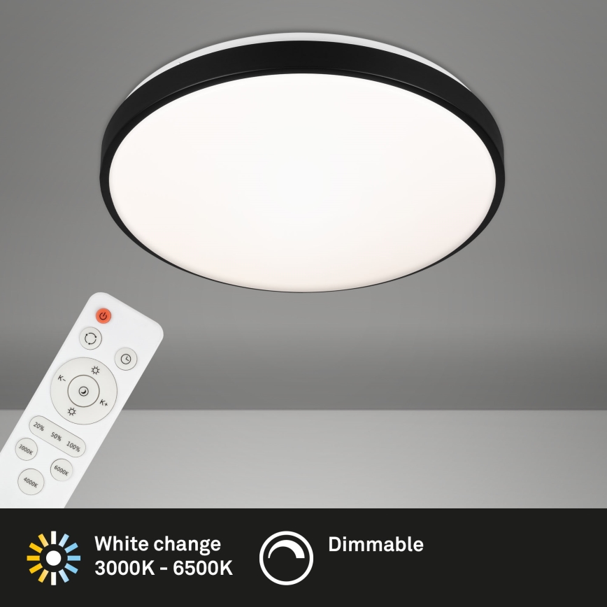 Briloner 3430-015 - LED Димируем плафон MANNY LED/48W/230V + дистанционно управление