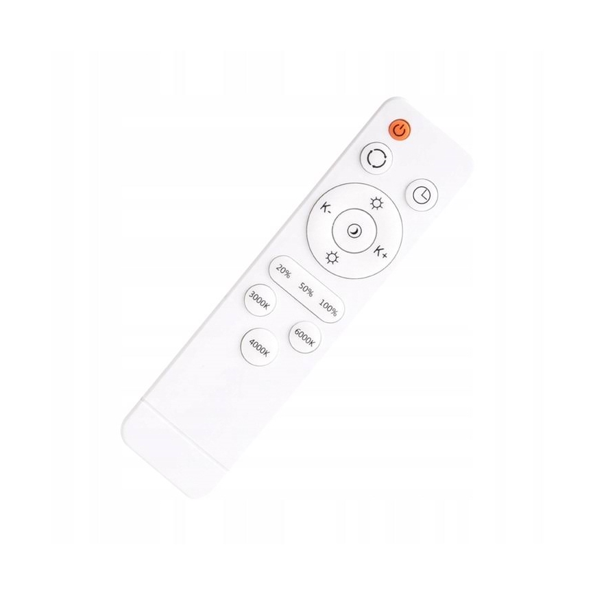 Briloner 3430-015 - LED Димируем плафон MANNY LED/48W/230V + дистанционно управление