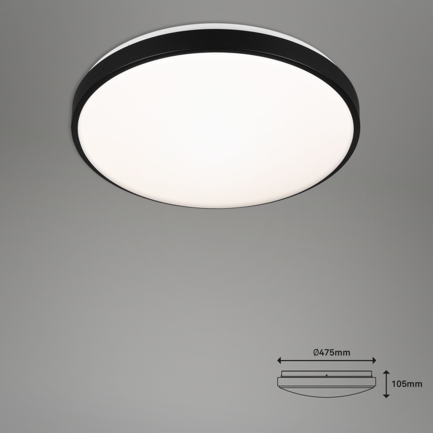 Briloner 3430-015 - LED Димируем плафон MANNY LED/48W/230V + дистанционно управление