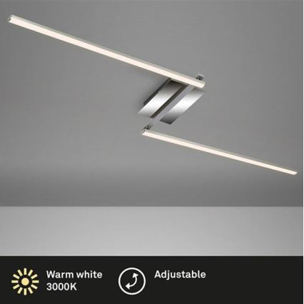 Briloner 3500-018 - LED Полилей за повърхностен монтаж STAFF 2xLED/6W/230V