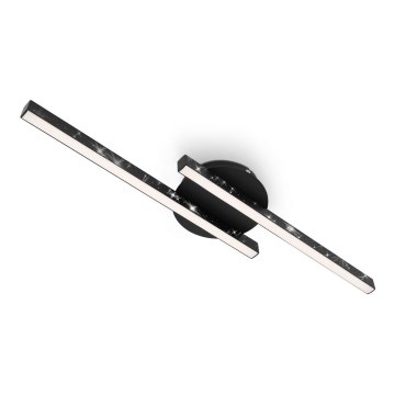 Briloner 3517-025 - LED Полилей за повърхностен монтаж REY 2xLED/6W/230V черен