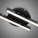 Briloner 3517-025 - LED Полилей за повърхностен монтаж REY 2xLED/6W/230V черен